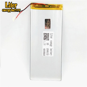 Venta wholesale ultra thin 3,7 V 3590155 battery s 6000 mAh lipo lithium ion polymer rechargeable battery - Product Image 4