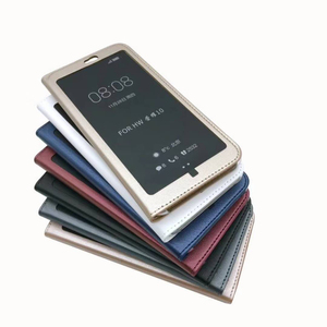 Originale Gazzetta Premium In Pelle Smart View Per Il Caso di Huawei <span class=keywords><strong>Honor</strong></span> <span class=keywords><strong>10</strong></span> Della Copertura di Vibrazione - Product Image 1