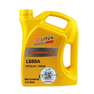 Automoción lubricante de aceite de motor de 100% virgen aceite lubricantes con buen precio