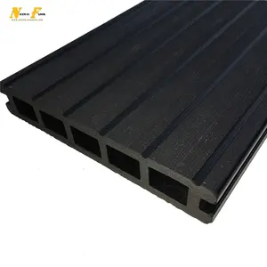 New product easy assemble free samples wooden plastic composite hollow wpc decking outdoor