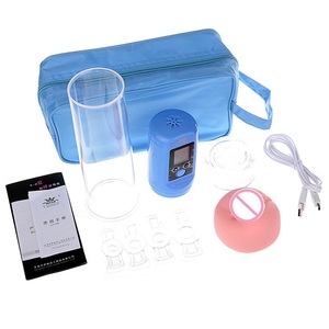 Hommes sex toy grand noir pompe à pénis agrandir dispositif/Grosse bite exercice masturbateur - Product Image 3