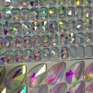 Clear AB Chandelier K9 Lâmpada De Cristal Parte De Vidro Prisma 50MM Pingente Gota Acessórios - Product Image 3