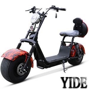 Scooter électrique Citycoco haute performance longue portée YIDE 2026 pour adultes, batterie lithium 60V, cyclomoteur urbain, Brésil - Product Image 3