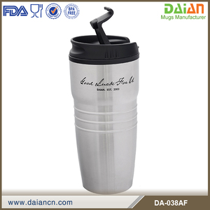 Chope de voiture en acier inoxydable avec couvercle Starbucks - Product Image 1