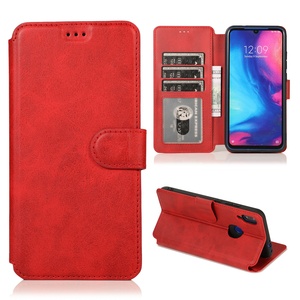Di alta qualità di cuoio dell'unità di elaborazione cassa del telefono delle cellule del telefono mobile caso di cuoio di vibrazione con la fessura per carta per la nota <span class=keywords><strong>redmi</strong></span> <span class=keywords><strong>7</strong></span> - Product Image 4