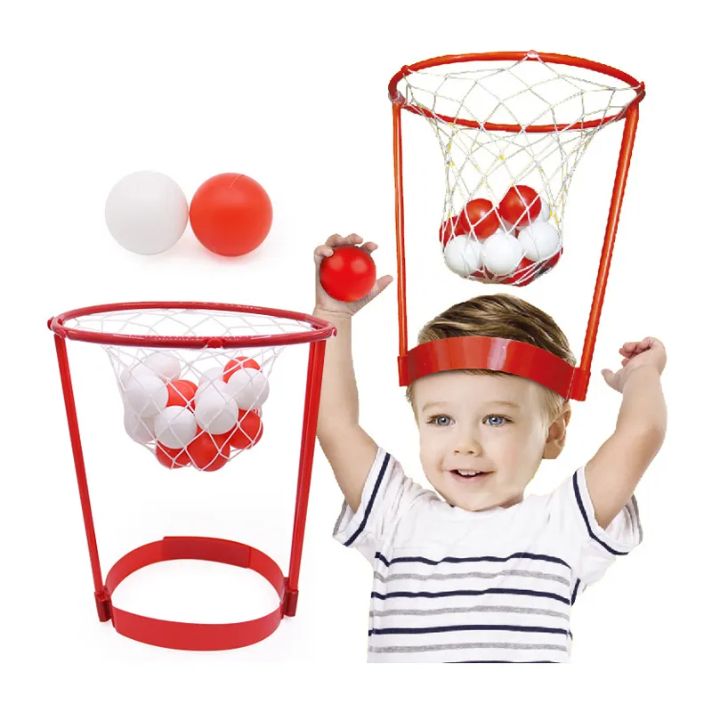 Popular plastic head basketball game mini basketball hoop for kids