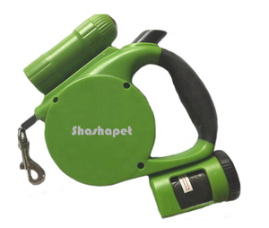 5M 9pcs correa de perro súper LED ligera con dispensador de bolsas de basura, Correa LED con bolsa, correa retráctil y plomo para perro - Product Image 4