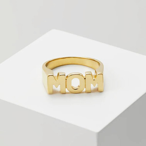 <span class=keywords><strong>Anello</strong></span> MOM Personalizzato in Acciaio Inossidabile Dorato e Anelli Chevalier di Jietao, Regalo per la <span class=keywords><strong>Festa</strong></span> <span class=keywords><strong>della</strong></span> <span class=keywords><strong>Mamma</strong></span> - Product Image 4
