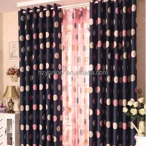 100%poly room curtain