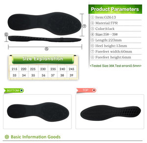 el ténico lider China fabricante suelas para mujer - Product Image 2