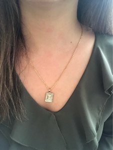 Commercio all'ingrosso di Nuovo Disegno 26 Lettere Placcato Oro Della Collana Della Catena Dei Monili di Fascino <span class=keywords><strong>Lettera</strong></span> Della Collana Per Le Donne - Product Image 5