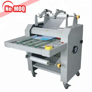 Geen Moq Elektrische Automatische Thermische Laminator Laminator Rvs Roller Hot Laminaat Machine Fabriek