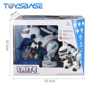 RC Robot Dinosaure Télécommande Intelligente Tyrannosaurus Modèle Avec D'alimentation Musique Marche Fonction de Programmation Électrique Jouet - Product Image 5