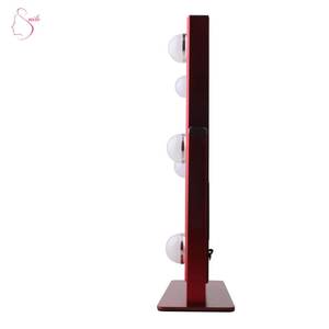 Lichte Cirkel Stijl Led Toilettafel Make-Up Spiegel 360 Graden Rotatie - Product Image 6