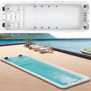 Piscina de Hidromasaje al Aire Libre de 7 m de Longitud, <span class=keywords><strong>Tipo</strong></span> Jardín, con Sistema de Filtración - Product Image 4