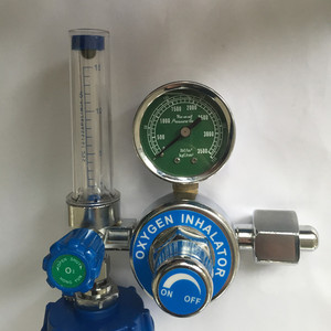 Kaynak fabrika oksijen basınç regülatörü debimetre ile
