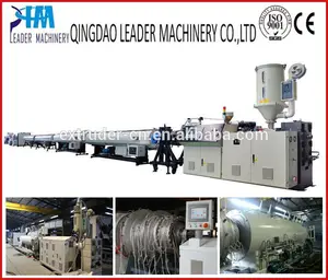 Capa singe o multi-layer tubería HDPE máquina de producción para gas y suministro de agua