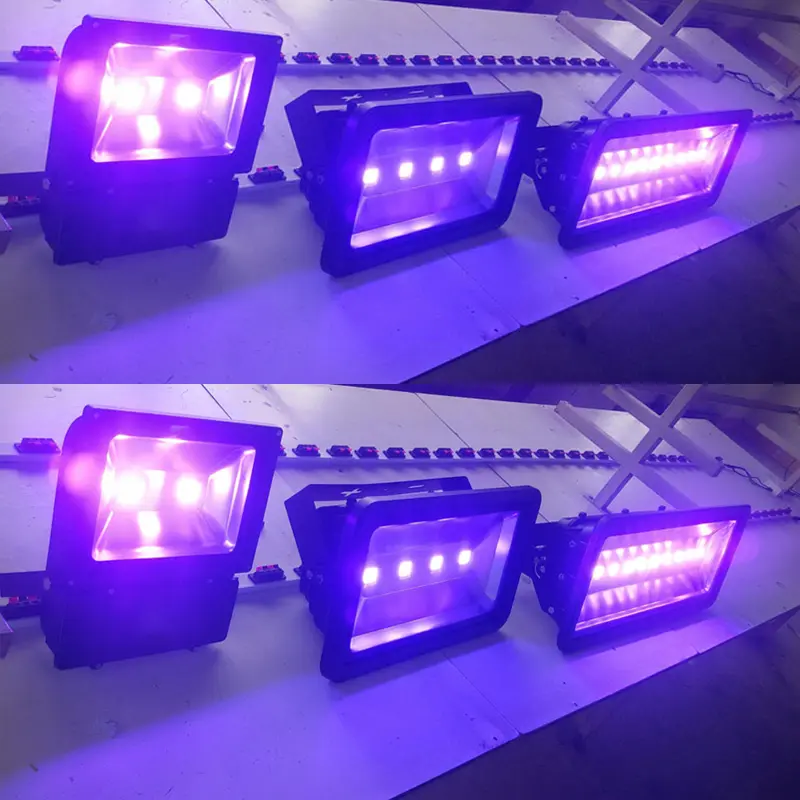 뜨거운 uv 경화 램프 10W 20W 50W 100w 150w 200w 500w 높은 전원 UV 자외선 블랙 IP65 방수 UV 홍수 빛