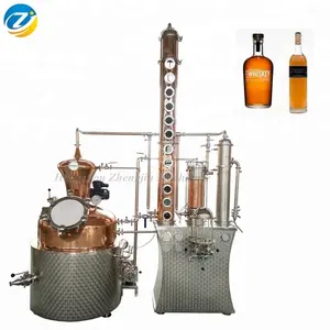 Columna de destilación de whisky, 1000l, alcohol, destilador de vodka