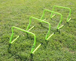 Có thể gập lại đào tạo bóng đá tốc độ trở ngại, điền kinh 6 "12" điều chỉnh nhanh nhẹn trở ngại, thể thao trở ngại - Product Image 1