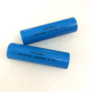 Lifepo4 Zelle IFR18650 1400 mAh 3,<span class=keywords><strong>2</strong></span> V Lithium Li-Ion Solar Batterie - Product Image 1