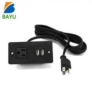 AC 120 v 12A Nhà Sử Dụng An Toàn Điện Ổ Cắm Điện CHÚNG TÔI Ổ Cắm Duy Nhất Với USB