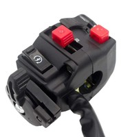 Interruptor de Control Lateral Izquierdo para Mini Quad ATV Chino de 5 Funciones y 9 Cables, Interruptor de Encendido/Apagado y Luces