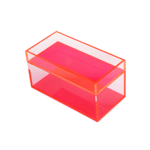 <span class=keywords><strong>Organisateur</strong></span> de <span class=keywords><strong>bureau</strong></span> en acrylique, <span class=keywords><strong>rose</strong></span> néon, bon marché, boîte à deux couches, avec emballage de boîte marron, vente en gros - Product Image 2