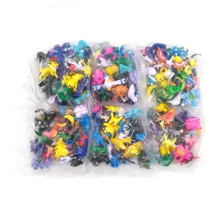 144 Pacotes de Figuras de Ação Pokemon Mini Mestre Conjunto Completo Pop-Up Bolso Monstro Ir Fãs Do Jogo para