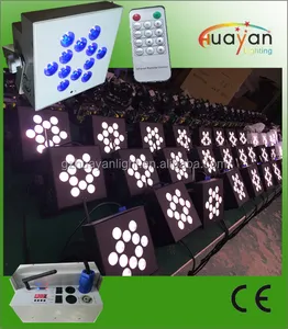 Professionnelle 12 x 10 W DMX RGBWA 5in1 Bright LED Par pour la scène / parti / mariage / Club