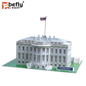 Modellini 3D di Edifici Famosi Mondiali, <span class=keywords><strong>Puzzle</strong></span> di Carta Fai-da-Te, Vendita all'Ingrosso - Product Image 5