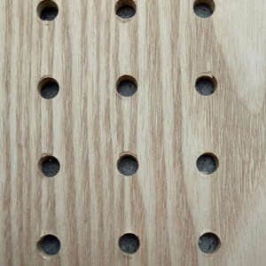 4 mét melamine MDF Pegboard đục lỗ hiển thị Rack Board cho hình ảnh bán hàng - Product Image 4