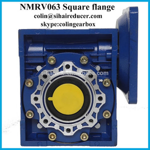 En alliage d'aluminium nmrv063 square bride réducteur à vis de <span class=keywords><strong>la</strong></span> machine - Product Image 1