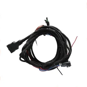 Arnés de cable personalizado para motocicleta, tubo eléctrico de pvc y manga de malla