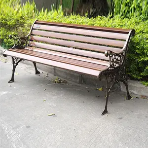 2018 new model Outdoor long bench chair / Long wood chair outdoor furniture / outdoor wooden Patio Benches