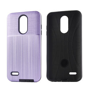 2 en 1 cepillo paño de choques rugosa cubierta de la caja del teléfono móvil para alcatel 7 contraportada - Product Image 6