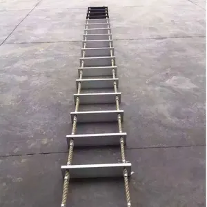 Алюминиевая веревочная лестница морского размера Solas по индивидуальному заказу