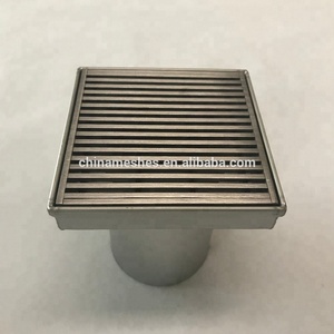 Couverture de drain linéaire en acier inoxydable pour douche de salle de bain - Product Image 4