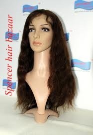 Perruque FULL LACE wig REMY, cheveux humains vierges, style musulman, perruques à vendre - Product Image 2