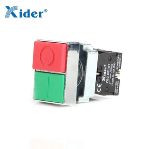DB2-BL8425 /XB2-BL8425 interruttore a pulsante doppio pulsante rosso e verde