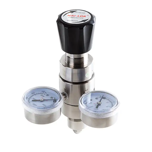 Single or dual stage pressure regulator in lab China manufacturer on line shopping