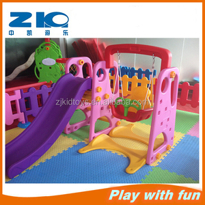 Experienced Factory Supply Playground Kids <strong>Outdoor</strong> <strong>Swing</strong> and Slide Set - Product Image 4