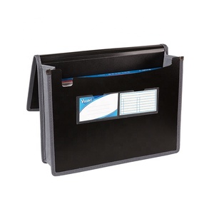 Hộp Đựng Tài Liệu Bằng Nhựa Cỡ Lớn A4 Có Thể Mở Rộng Với Vải Hình Tam Giác, Ví Mở Rộng Kích Cỡ Chữ Poly - Product Image 2