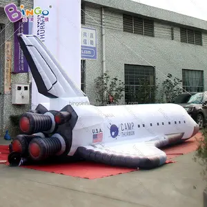 Outdoor Advertising 8m inflatable jet plane advertising inflatable balloon