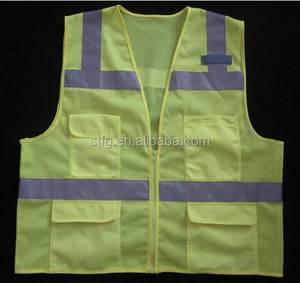 Fabricación al cliente reflectante chaleco de bolsillo para caminar / Jopping / Running - Product Image 5