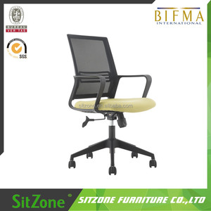 CH-191B Precio Barato Espalda Media PP Marco de <span class=keywords><strong>Escritorio</strong></span> de Oficina de Malla Silla - Product Image 1