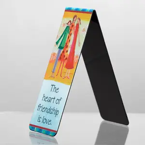 Customize Paper Printing PVC Waterproof Magnetic Bookmark