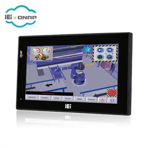 IEI AFL3-08A-BT-J1/R/2G 8.4 "IP65 uyumlu ön panel fansız rezistif dokunmatik ekran all in one intel Celeron J1900