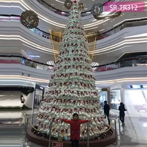 5メートル6メートル8メートル9メートル10メートル12メートル15メートルNewショッピングモール商用大型巨大なクリスマスツリーのおもちゃで