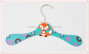 Linda percha de madera de dibujos animados con animales coloridos para almacenamiento de <span class=keywords><strong>ropa</strong></span> - Product Image 4